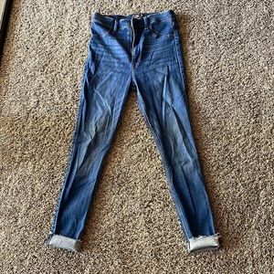 Abercrombie & Fitch Ultra high rise jean leggings